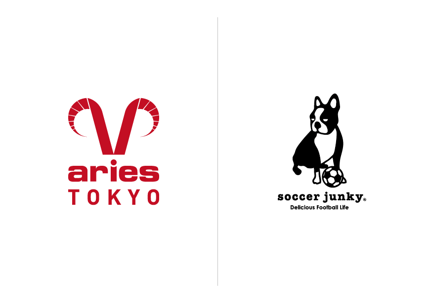 プレスリリース Soccer Junky サッカージャンキー とのユニフォームサプライヤー契約締結のお知らせ News エリースフットボールクラブ公式 Aries Football Club Official